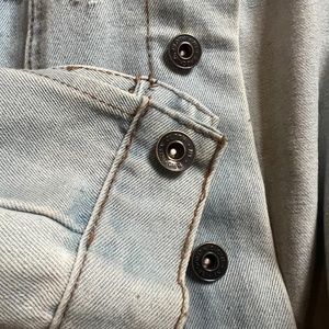 Brooklyn Clothing Men's Distressed Jean Jacket